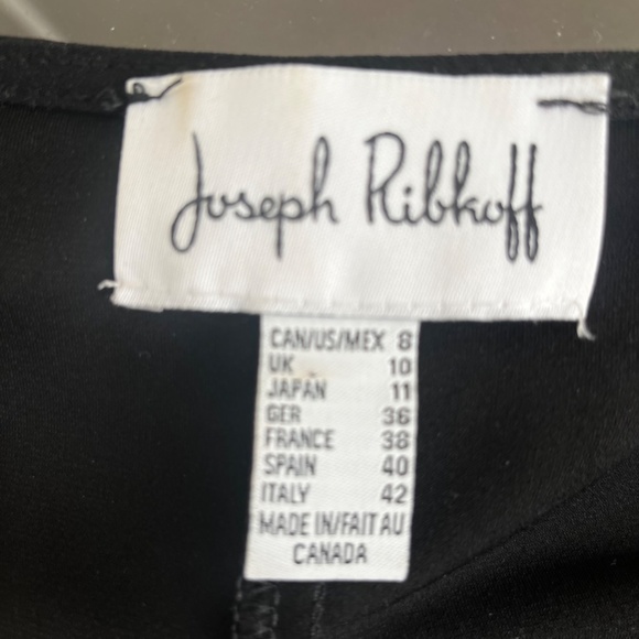 Joesph Ribkoff Black Dress - Picture 3 of 3